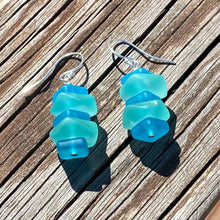 Load image into Gallery viewer, Sea Glass Earrings - Nuggets - Strelitzia's Florist & Irish Craft Shop