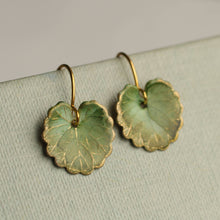 Load image into Gallery viewer, Olive Willow Leaf Earrings - Strelitzia's Florist & Irish Craft Shop