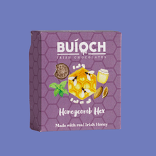 Load image into Gallery viewer, Buíoch Irish Chocolates - Honeycomb Hex - White Chocolate - Strelitzia's Florist & Irish Craft Shop