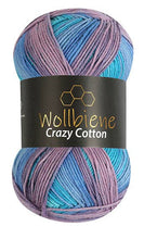 Load image into Gallery viewer, Wollbiene - Wollbiene Crazy Cotton all-season wool 100g knitting wool - Strelitzia's Florist & Irish Craft Shop