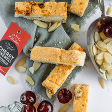 Load image into Gallery viewer, Sawley Kitchen - Cherry Bakewell Shortbread - Yorkshire Biscuits - Strelitzia's Florist & Irish Craft Shop