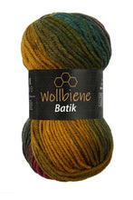 Load image into Gallery viewer, woolen bee batik gradient wool knitting wool: 2130 blue turquoise - Strelitzia's Florist & Irish Craft Shop