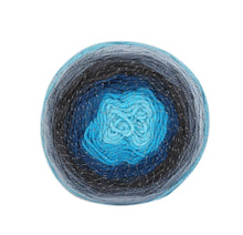 Load image into Gallery viewer, Woolly Bee Cupcake Glitter Gradient Wool Knitting Wool 150g: 2170 purple anthracite lilac - Strelitzia's Florist & Irish Craft Shop