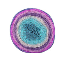 Load image into Gallery viewer, Woolly Bee Cupcake Glitter Gradient Wool Knitting Wool 150g: 2170 purple anthracite lilac - Strelitzia's Florist & Irish Craft Shop