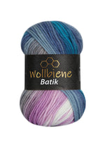 Load image into Gallery viewer, woolen bee batik gradient wool knitting wool: 2130 blue turquoise - Strelitzia's Florist & Irish Craft Shop
