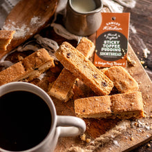 Load image into Gallery viewer, Sawley Kitchen - Sticky Toffee Pudding Shortbread - Yorkshire Biscuits - Strelitzia's Florist & Irish Craft Shop