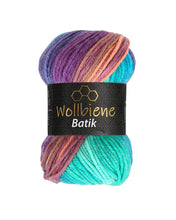 Load image into Gallery viewer, woolen bee batik gradient wool knitting wool: 2130 blue turquoise - Strelitzia's Florist & Irish Craft Shop