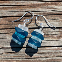 Load image into Gallery viewer, Sea Glass Earrings - Nuggets - Strelitzia's Florist & Irish Craft Shop