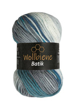 Load image into Gallery viewer, woolen bee batik gradient wool knitting wool: 2130 blue turquoise - Strelitzia's Florist & Irish Craft Shop