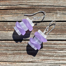 Load image into Gallery viewer, Sea Glass Earrings - Nuggets - Strelitzia's Florist & Irish Craft Shop