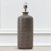 Load image into Gallery viewer, Lamp Base Grey - Strelitzia's Florist & Irish Craft Shop