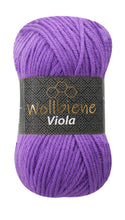 Load image into Gallery viewer, Wollbiene - Wool Bee Viola Knitting Yarn 100g Crochet Knitting Solid - Strelitzia's Florist & Irish Craft Shop