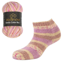 Load image into Gallery viewer, Wool Bee Socks Color Sock Wool 100gr 4-fold knitting: 49 blue green grey - Strelitzia's Florist & Irish Craft Shop