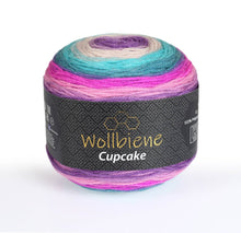 Load image into Gallery viewer, Wollbiene - Woolen bee cupcake gradient wool knitting wool 150g - Strelitzia's Florist & Irish Craft Shop
