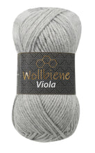 Load image into Gallery viewer, Wollbiene - Wool Bee Viola Knitting Yarn 100g Crochet Knitting Solid - Strelitzia's Florist & Irish Craft Shop