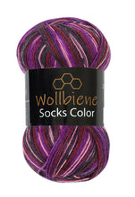 Load image into Gallery viewer, Wool Bee Socks Color Sock Wool 100gr 4-fold knitting: 46 turquoise green yellow - Strelitzia's Florist & Irish Craft Shop