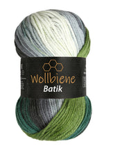Load image into Gallery viewer, woolen bee batik gradient wool knitting wool: 2130 blue turquoise - Strelitzia's Florist & Irish Craft Shop