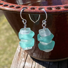 Load image into Gallery viewer, Sea Glass Earrings - Nuggets - Strelitzia's Florist & Irish Craft Shop