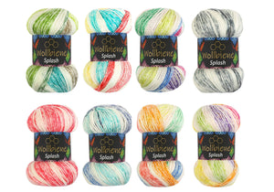 Woolbee splash antipilling wool gradient 100g multicol: 7050 - Strelitzia's Florist & Irish Craft Shop