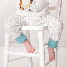Load image into Gallery viewer, catherine rayner - Storytime Baby Joggers - Ocean Blue Trim - Strelitzia's Florist & Irish Craft Shop