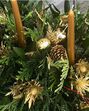 Load image into Gallery viewer, Christmas Fresh Table Centrepiece Display - Strelitzia's Floristry & Irish Craft Shop