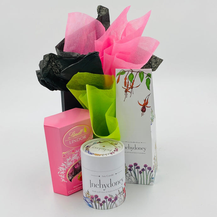 Sensual Delights (Inchydoney) - Gift Box - Strelitzia's Floristry & Irish Craft Shop