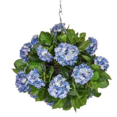 Hydrangea Ball Hanging Baskets 50cm - Strelitzia's Floristry & Irish Craft Shop