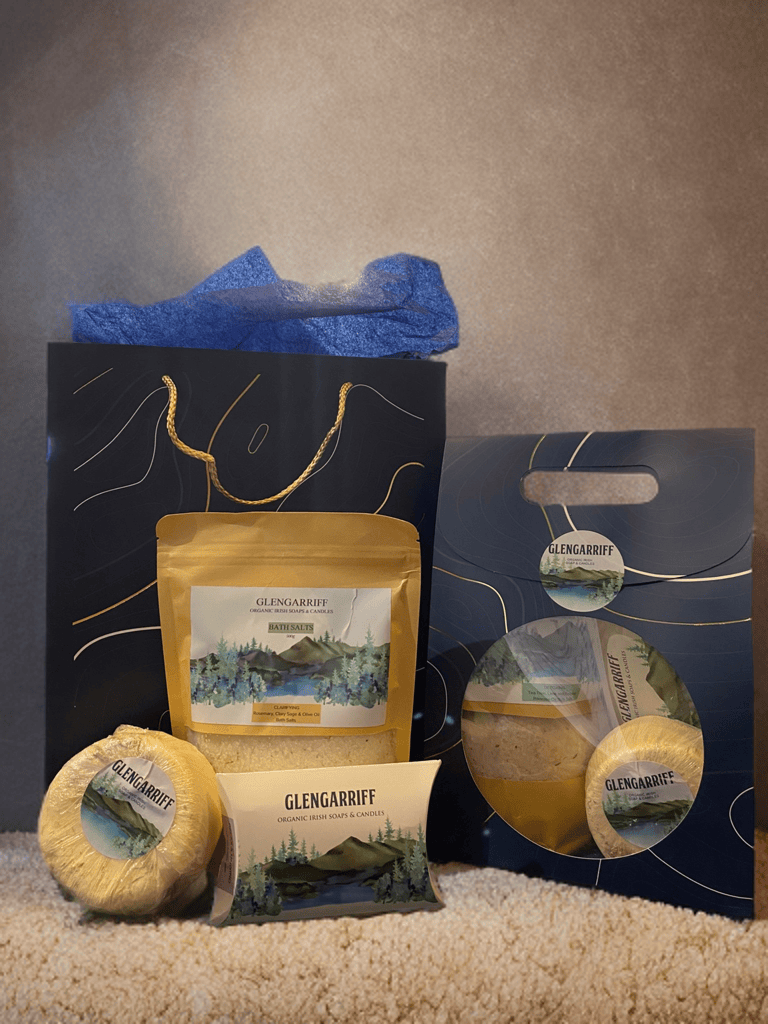 A Glengariff Bath Gift Box - Bath salts, Bath bomb & Soap