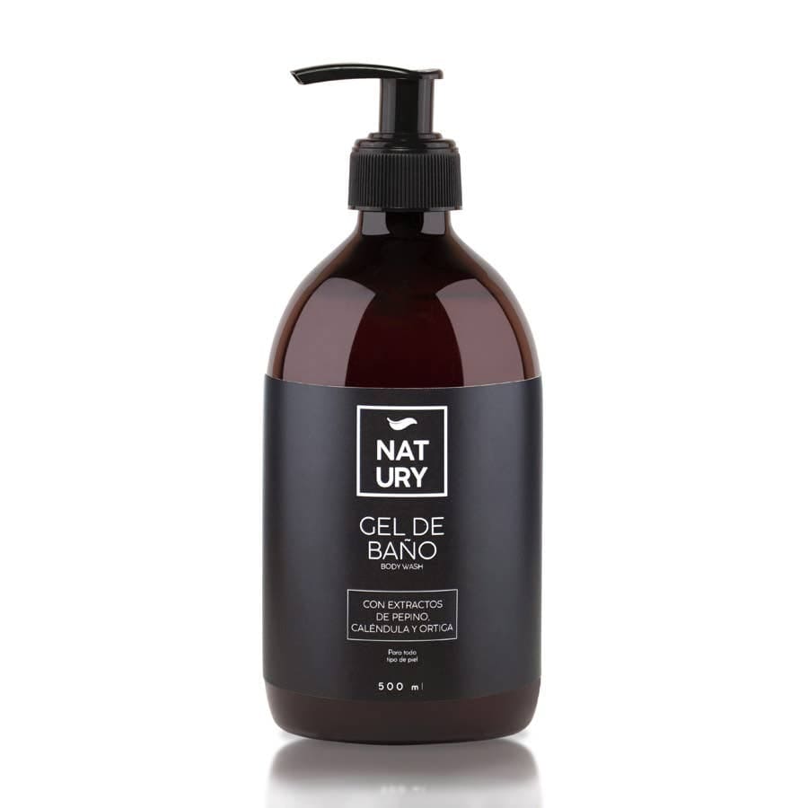 Natury Greencare - Bath Gel with Cucumber, Calendula and Nettle Extracts 500ML