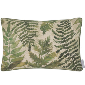 Elowen Printed Piped Cushion Linen