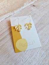 Load image into Gallery viewer, Studio 23 Ceramics - Drop Leaf Earring Pair - Strelitzia&#39;s Florist &amp; Irish Craft Shop