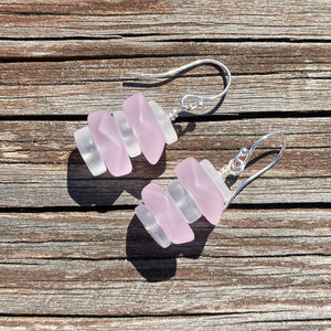 Sea Glass Earrings - Nuggets