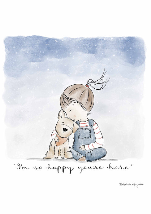 Deborah Maguire - I'm so happy you're here - Art print
