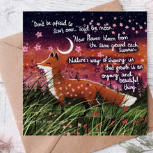 Load image into Gallery viewer, Fox Under The Moon - 'Bloom' - Greeting Card From Fox Under The Moon