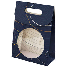 Load image into Gallery viewer, Deffrennes - Abyss Blue Rectangular Cardboard Gift Pouch 19x9x27 cm - Strelitzia's Florist &amp; Irish Craft Shop