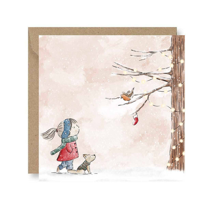 Deborah Maguire - Little robin - Greeting Card - Strelitzia's Florist & Irish Craft Shop