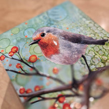 Load image into Gallery viewer, By Jo Crafts - 240-C Robin Coaster - Strelitzia&#39;s Florist &amp; Irish Craft Shop