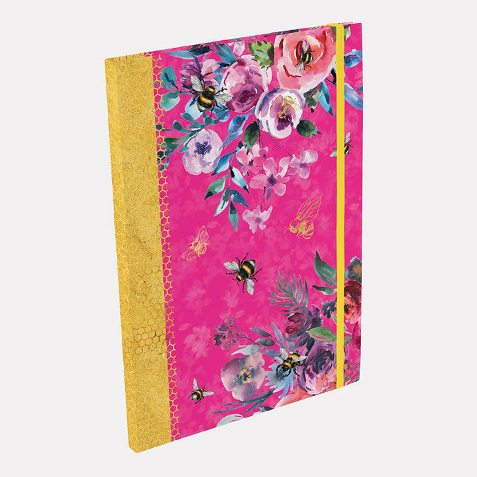 The Gifted Stationery Company - A4 Notebook - Queen Bee - Strelitzia's Florist & Irish Craft Shop