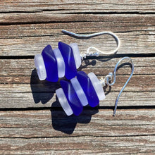 Load image into Gallery viewer, Sea Glass Earrings - Nuggets