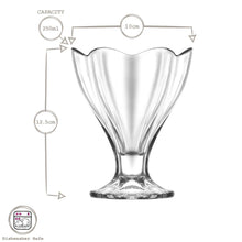 Load image into Gallery viewer, Rinkit Ltd - 250ml Lily Glass Ice Cream Bowl - By LAV