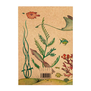 Notebook [recycled paper] - underwater world