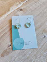 Load image into Gallery viewer, Studio 23 Ceramics - Drop Flower Earring Pair - Strelitzia&#39;s Florist &amp; Irish Craft Shop