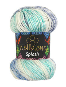 Woolbee splash antipilling wool gradient 100g multicol: 7040 - Strelitzia's Florist & Irish Craft Shop