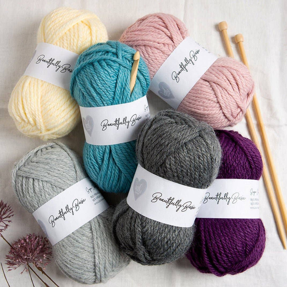Wool Couture Company - Beautifully Basic Chunky Yarn 100g Ball - Strelitzia's Florist & Irish Craft Shop