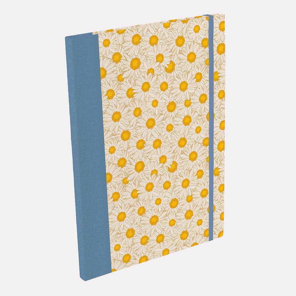 The Gifted Stationery Company - A4 Notebook - Hazy Daisies