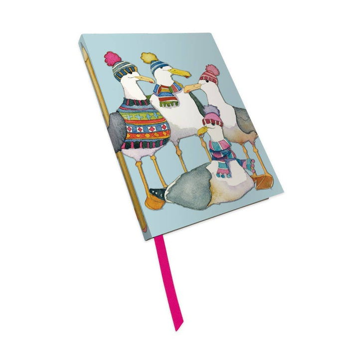 Emma Ball Ltd - Seagulls in Beanies Bound Notebook - Strelitzia's Florist & Irish Craft Shop
