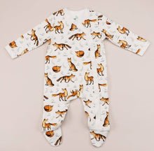 Load image into Gallery viewer, Fox Print Babygrow