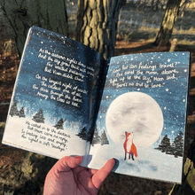 Load image into Gallery viewer, Fox Under The Moon - 'The Longest Night' Paperback Book