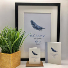 Load image into Gallery viewer, Forget-me-not Christian Cards - Under His Wings A6 Notebook - Strelitzia's Florist &amp; Irish Craft Shop