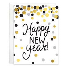 Load image into Gallery viewer, GINA B DESIGNS - New Year Greeting Card - New Year's Dots